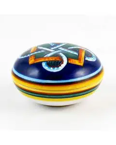 Italian favor keepsake box handmade by Eugenio Ricciarelli - Deruta, Rapallo, Amalfi