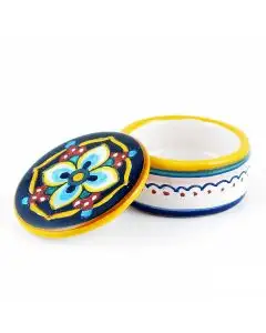 Italian favor keepsake box handmade by Fima in Deruta