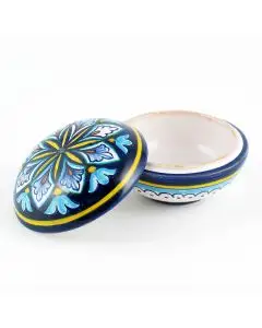 Italian favor keepsake box handmade by Fima in Deruta