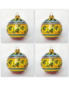 Set of Four Balls Baubles