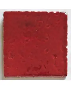 Hand-painted Italian tile LF09 from the Cristalline collection, entirely handcrafted by La Fauci in Messina, Sicily