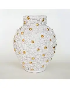 Vase Bubbles & Gold ND Dolfi Handmade in Tuscany