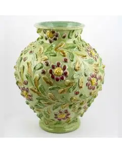 Vase Raised Flowers ND Dolfi Handmade in Tuscany