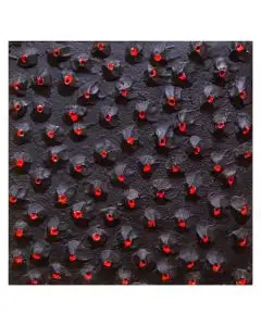 Contemporary Tuscan tile ND03 handcrafted by ND Dolfi in Montelupo Fiorentino, Italy