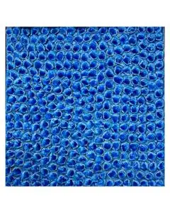 Contemporary Tuscan tile ND27 handcrafted by ND Dolfi in Montelupo Fiorentino, Italy