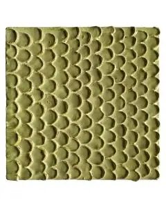 Contemporary Tuscan tile ND39 handcrafted by ND Dolfi in Montelupo Fiorentino, Italy