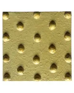 Contemporary Tuscan tile ND67 handcrafted by ND Dolfi in Montelupo Fiorentino, Italy