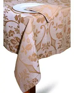 Italian tablecloth Damasco Coloniale by Pardi, Montefalco (Umbria)