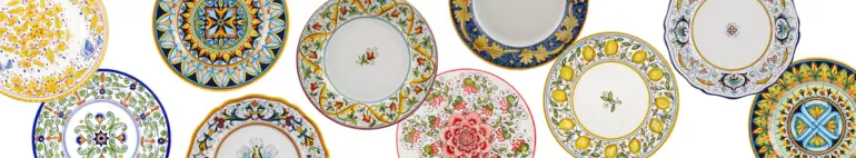 15% Off Your First Order on all our handmade Italian ceramics