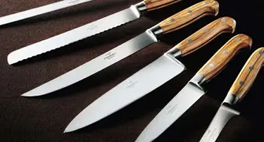 Hand-forged Italian knives