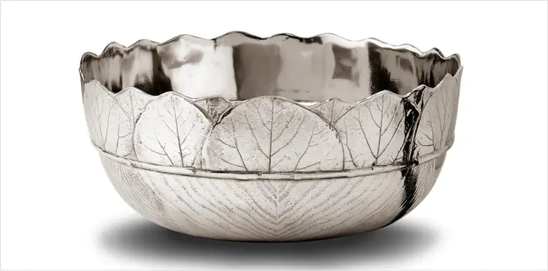 Italian pewter tabletop from Brescia