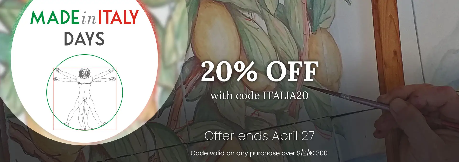 20% off - Made in Italy days
