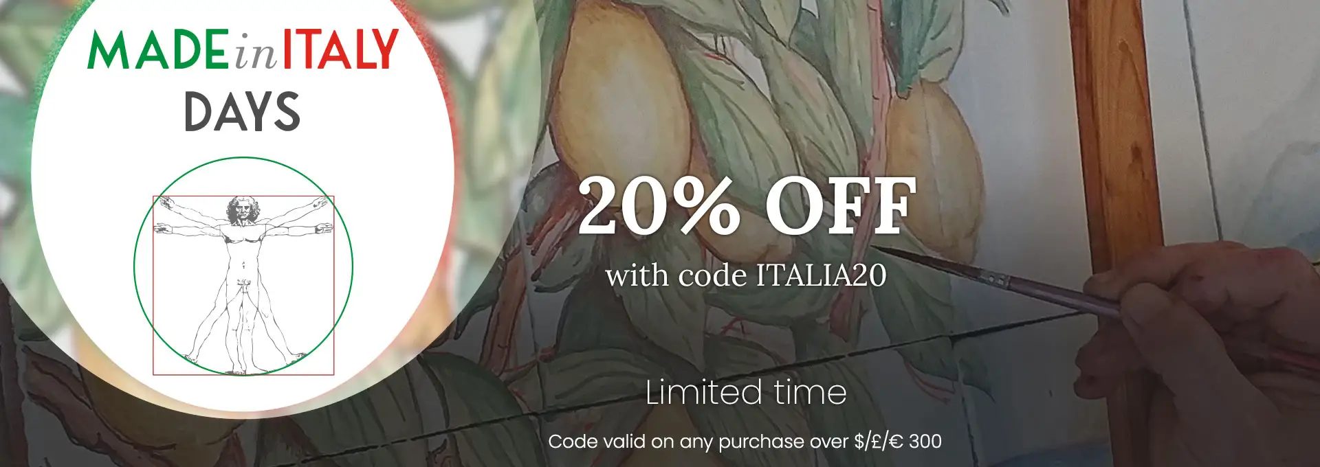 20% off - Made in Italy days